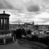 Carlton hill-Edinburgh-sort/hvid-billeder4you